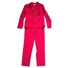 Autre Marque Completo pantalone Morgan Fucsia con pizzo