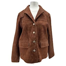 Maje Wildlederjacke braun