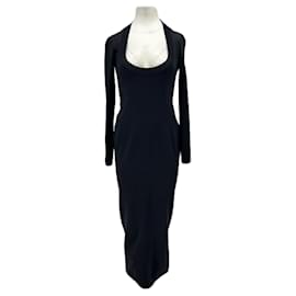 Abito nero scollato - Alaïa
