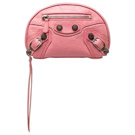 Neceser de maquillaje XS Le Cagole Motocross en piel de cordero rosa Balenciaga