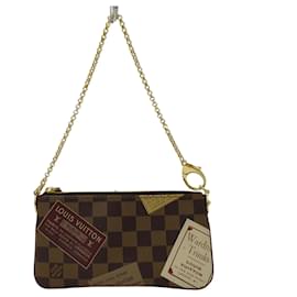 Pochette in Tela Damier Louis Vuitton