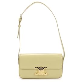 Borsa a Spalla Triomphe CELINE - Giallo - Céline