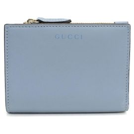 Billetera bi-fold Gucci azul