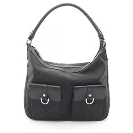 Borsa a Spalla in Nylon GG Gucci