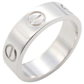 Anillo Love Cartier en oro blanco de 18K