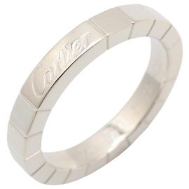Anillo Lanieres Cartier en oro blanco de 18 quilates