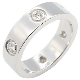 Anel Love Cartier em Ouro Branco