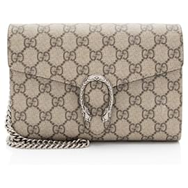 Portefeuille Chaîne Dionysus GG Supreme de Gucci