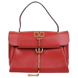 Sac à main à poignée supérieure avec anneau - Valentino Garavani
