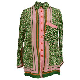 Rompers em Viscose Multicolorido com Lenço de Caju Farm Rio