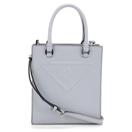 Borsa Tote Mini Triangolo Logo Prada