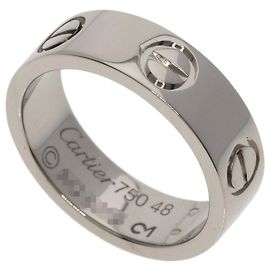 Anel Love Cartier em ouro branco 18K
