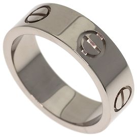 Bague Love Cartier en or blanc 18K
