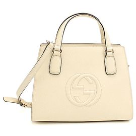 Borsa Gucci Soho avorio
