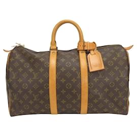 Louis Vuitton Monogram Keepall 45 Boston Bag