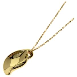 Collana a forma di foglia Tiffany & Co. in oro giallo 18K
