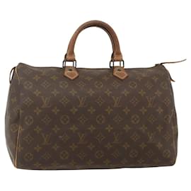 LOUIS VUITTON Borsa a Mano Monogram Speedy 35 M41524 LV Auth YKZ1301A