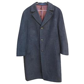 Cappotto Kenzo in lana e cashmere grigio