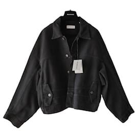 CHAQUETA DE DENIM OVERSIZE AL REVÉS BALENCIAGA. - Balenciaga