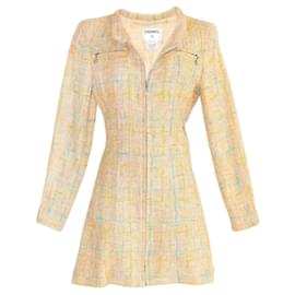 Chanel Tweedjacke mit Reißverschluss