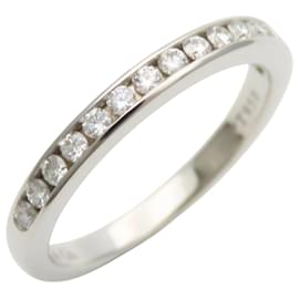 Tiffany & Co. Platinum 950 Half Eternity Circle Ring