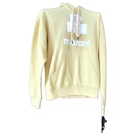 Isabel Marant Mansel Sweatshirt gelb Baumwolle