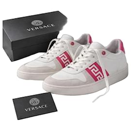 Basket VERSACE greca blanche - Versace