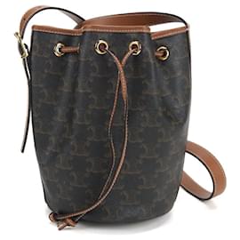 Celine Triomphe Canvas Schultertasche - Céline