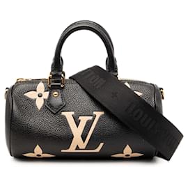 Louis Vuitton Papillon BB Gigante Monogram Empreinte Bicolore Nero