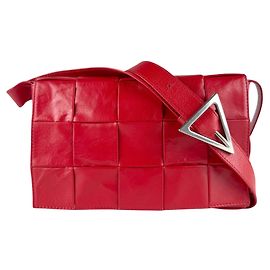 Borsa a Spalla in Pelle Cassette di Bottega Veneta