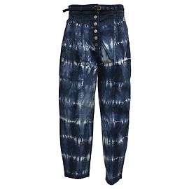 Jeans tapered tie-dye Apollo en algodón azul Ulla Johnson