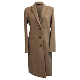 Abrigo Peacoat Gucci en Lana Beige