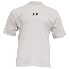 T-shirt Balenciaga x Under Armour in cotone bianco