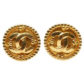 Vintage Clip Ohrringe Coco Mark von Chanel