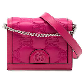 Bolso de cadena mini GG Marmont acolchado Gucci