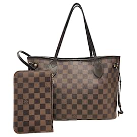 Borsa tote Louis Vuitton Neverfull PM Damier Ebene