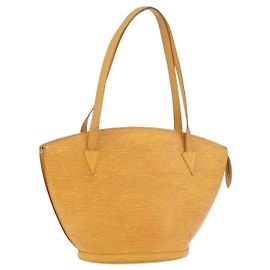 LOUIS VUITTON Borsa a Spalla Epi Saint Jacques Gialla M52269 LV Auth 175412