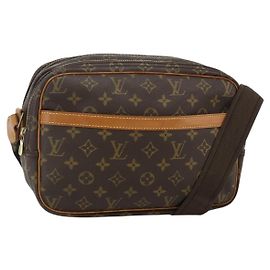 LOUIS VUITTON Borsa a Spalla Monogram Reporter PM M45254 LV Auth ka4029