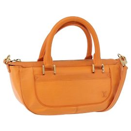 LOUIS VUITTON Epi Danura MM Handtasche 2way Orange Mandarine M5910H Auth YKZ1294A