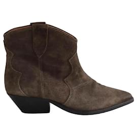 Isabel Marant Botas western kaki