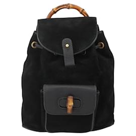 Gucci Gucci bamboo daim mini