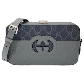 Borsa a Spalla Gucci Cutout Interlocking G