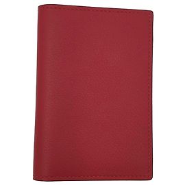 Hermès Kartenetui MC2 Euclide, Chilirot/rot H, Evercolor Kalbsleder