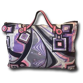 Sac cabas Emilio Pucci imprimé psychédélique