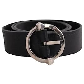 Schwarzer Ledergürtel - Gucci