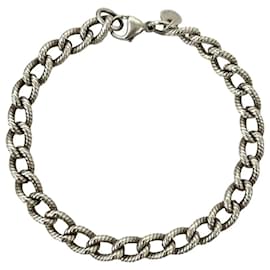 Tiffany & Co Tiffany Twisted Rope Sterling Silver Bracelet Silvery