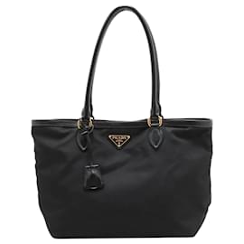 Prada Kleine schwarze Nylon-Tote