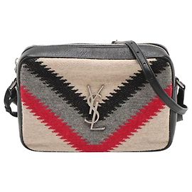 Saint Laurent Borsa a tracolla Lou Camera multicolore Parigi