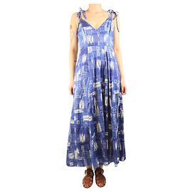 Autre Marque Vestido maxi Ekberg azul - talla M