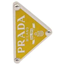 Orecchini a clip in argento 925 Prada